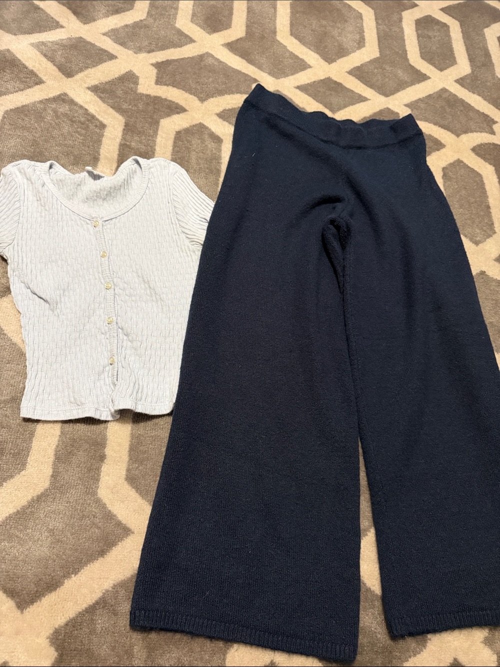 Zara Girls 11/12 knit top and knit pants